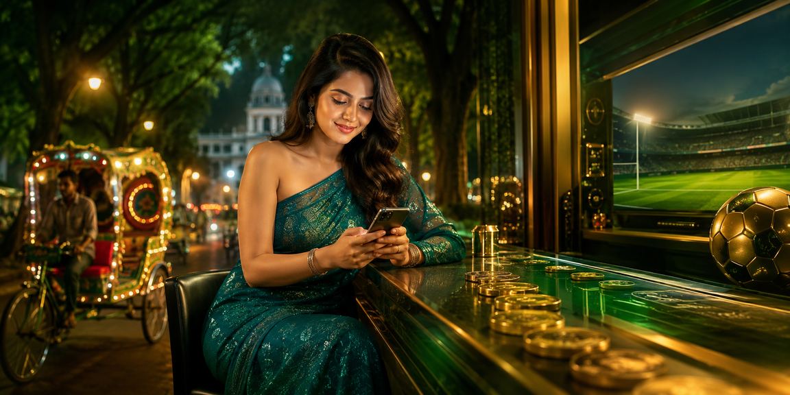 ঢাকায় রিকশার পাশে ডিপোজিট বোনাস ও লটারি টিকিট কেনার দৃশ্য